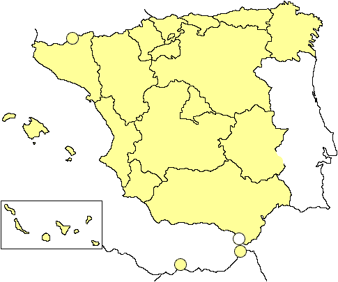 Quelles sont les régions du nord de l'Espagne ?