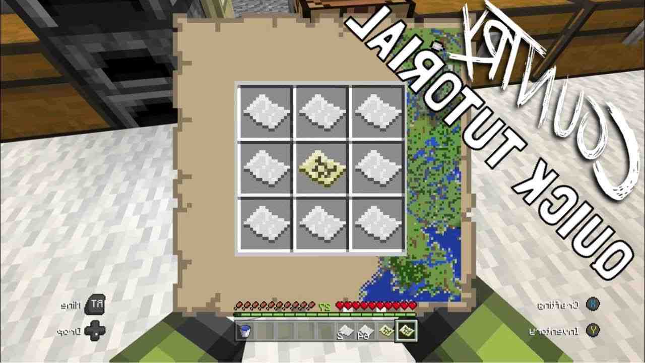 Comment faire pour dézoomer une carte Minecraft ?