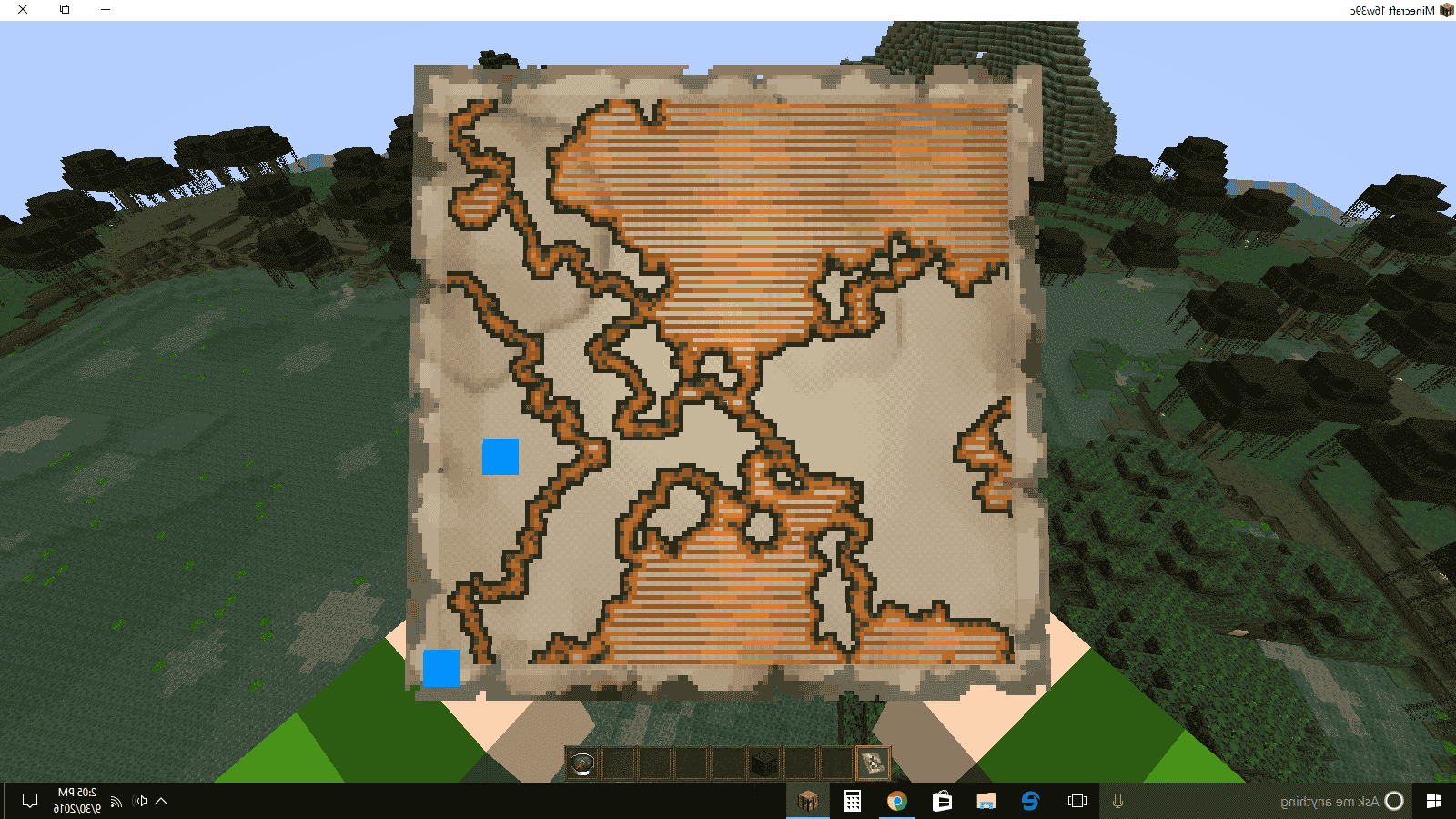 ¿Cómo leer un mapa del tesoro Minecraft?