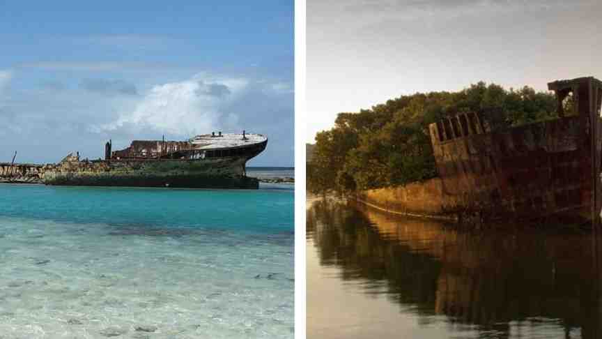 ¿Dónde hay más barcos hundidos en el mundo?