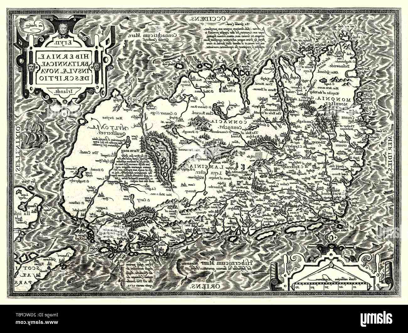 ¿Qué confeccionó Abraham Ortelius de 1570 y qué características tiene?